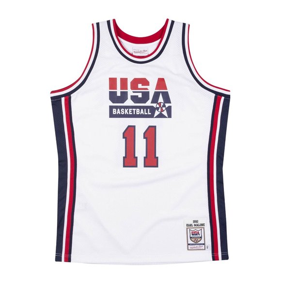 Karl Malone USA Basketball Mitchell & Ness Authentic 1992 Jersey - Dream Team - Picture 8 of 8